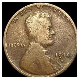 1914-D Lincoln Wheat Cent NICELY CIRCULATED