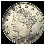 1906 Liberty Head Nickel HIGH GRADE