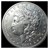 1896-S Silver Morgan Dollar CHOICE AU