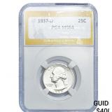 1937-D Washington Silver Quarter PGA MS64