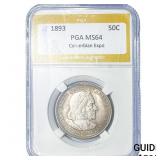 1893 Columbian Expo Half Dollar PGA MS64