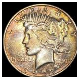 1922 Silver Peace Dollar NEARLY UNCIRCULATED