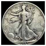 1933-S Silver Walking Liberty Half Dollar LIGHTLY