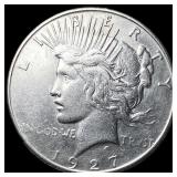 1927 Peace Silver Dollar CHOICE AU