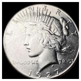 1927-S Silver Peace Dollar CLOSELY UNCIRCULATED