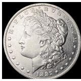1887 Morgan Silver Dollar CHOICE AU