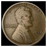 1909-S Lincoln Wheat Cent LIGHTLY CIRCULATED