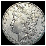 1902 Morgan Silver Dollar NEARLY UNCIRCULATED
