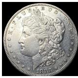 1883-S Silver Morgan Dollar CHOICE AU