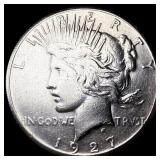1927-S Silver Peace Dollar UNCIRCULATED