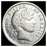 1898 Barber Dime CLOSELY UNCIRCULATED
