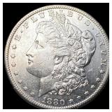 1880-S Silver Morgan Dollar CLOSELY UNCIRCULATED