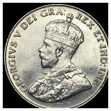 1922 Canada Nickel 5 Cents GEM BU
