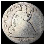 1848-O Silver Half Dollar NICELY CIRCULATED