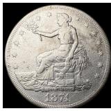 1874-S Silver Trade Dollar HIGH GRADE