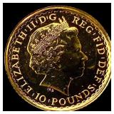 2012 Gold 1/10oz Britannia 10 Pounds SUPERB GEM BU