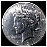 1926 Silver Peace Dollar CLOSELY UNCIRCULATED