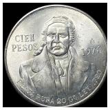 1978 Mexico Silver 100 Pesos
