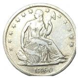 1860-S Seated Liberty Half Dollar