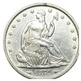 1874 Seated Liberty Half Dollar
