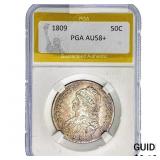 1809 Capped Bust Half Dollar PGA AU58+