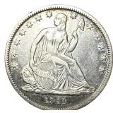 1841-O Seated Liberty Half Dollar