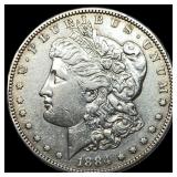 1884-S Silver Morgan Dollar CLOSELY UNCIRCULATED