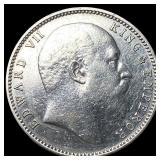 1903B British India Suilver Rupee