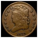 1829 Classic Head Half Cent LIGHTLY  CIRCULATED
