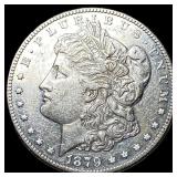 1879 Silver Morgan Dollar CLOSELY UNCIRCULATED