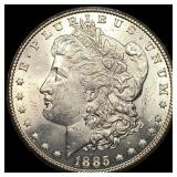 1885-CC Silver Morgan Dollar UNCIRCULATED