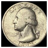 1932-D Silver Washington Quarter LIGHTLY CIRCULATE