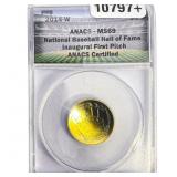 2014-W Nat. Baseball Hall of Fame .2419 Gold $5