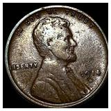 1914-D Lincoln Wheat Cent LIGHTLY CIRCULATED