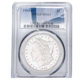 1904-O Morgan Silver Dollar PCGS MS63