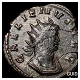 Roman Empire Gallienus 253-268 AD Bi Antoninianus