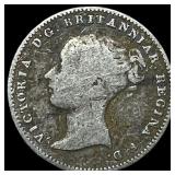 1838 Great Britain Queen Victoria Silver 3 Pence A