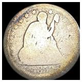 1849 Seated Liberty Quarter NICELY CIRCULATED