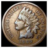 1909-S Indian Head Cent CLOSELY UNCIRCULATED