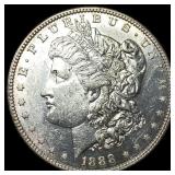 1888 Morgan Silver Dollar CLOSELY UNCIRCULATED