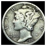 1926-S Silver Mercury Dime LIGHTLY CIRCULATED