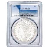 1882-S Morgan Silver Dollar PCGS MS65