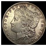 1900-S Silver Morgan Dollar ABOUT  UNCIRCULATED