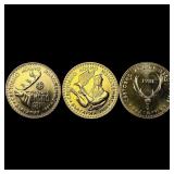 1981 Bulgaria 1, 2 & 5 Leva [3 Piece Set] UNCIRCUL