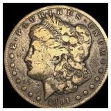 1891-CC Silver Morgan Dollar NICELY CIRCULATED