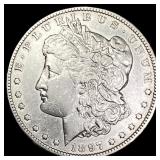 1897-O Silver Morgan Dollar NEARLY  UNCIRCULATED