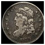 1836 Capped Bust Half Dime ABOUT UNCIRCULATED
