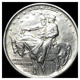 1925 Silver Stone Mountain Half Dollar UNCIRCULATE