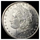 1884-CC Morgan Silver Dollar UNCIRCULATED