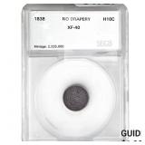 1838 Seated Liberty Dime SEGS XF40
